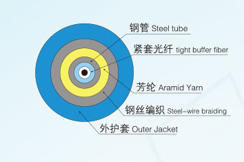 Simplex Indoor Armored cable